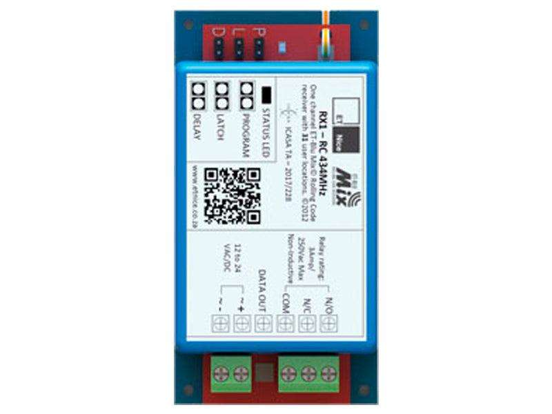 ET 434MHZ RECEIVER - 1 CHANNEL