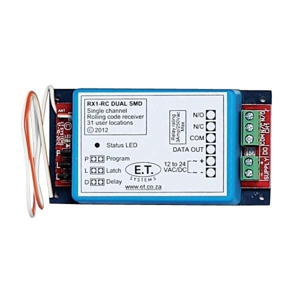 ET 434MHZ RECEIVER - 1 CHANNEL