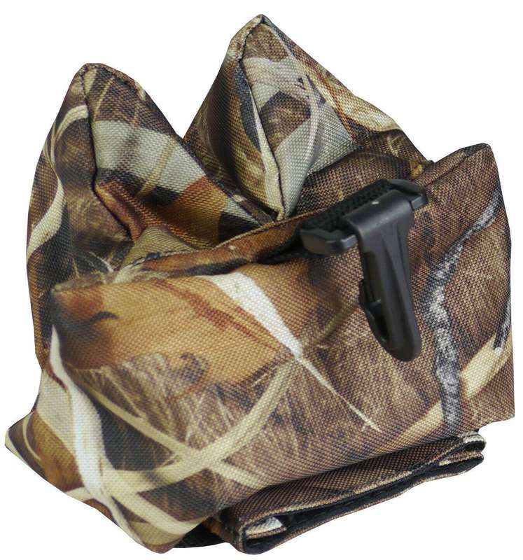 FRONT + REAR CAMO RIFLE REST BAG SET