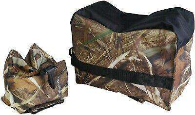 FRONT + REAR CAMO RIFLE REST BAG SET