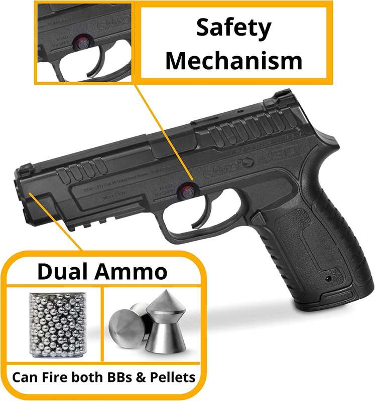 GAMO P-430 CO2 PISTOL .177 - DUAL FED