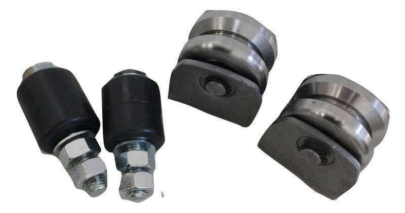 GATE WHEEL KIT V PROFILE - 60MM