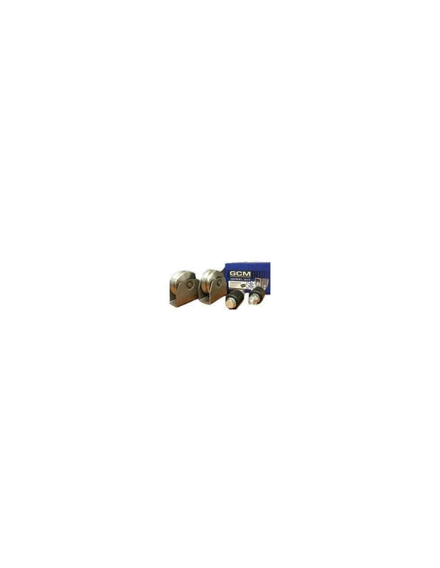 GATE WHEEL KIT V PROFILE - 80MM