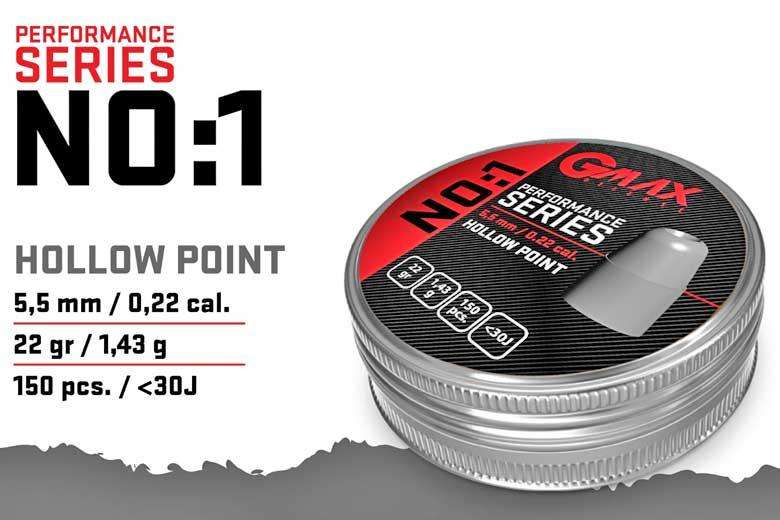 GMAX .217 RAPID EXPANSION HP SLUGS, 22GR - 150's