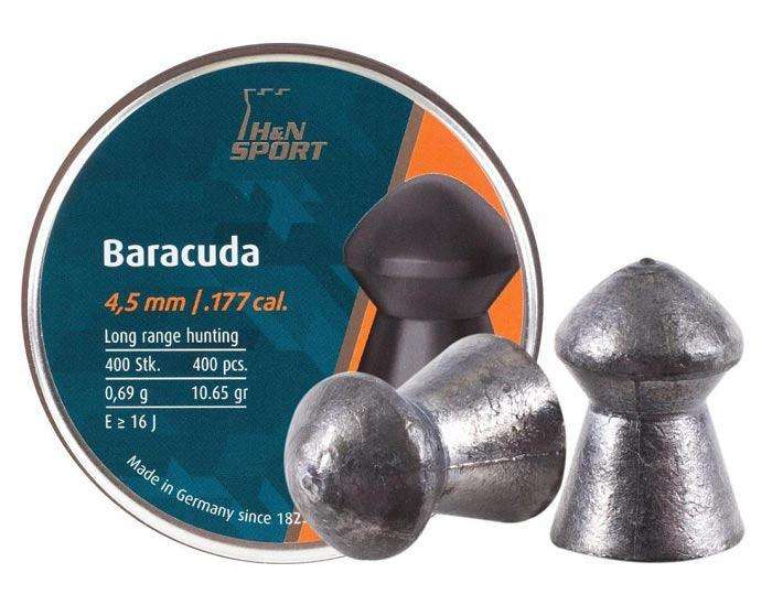 H&N 4.55MM BARACUDA 10.65GR - 400's