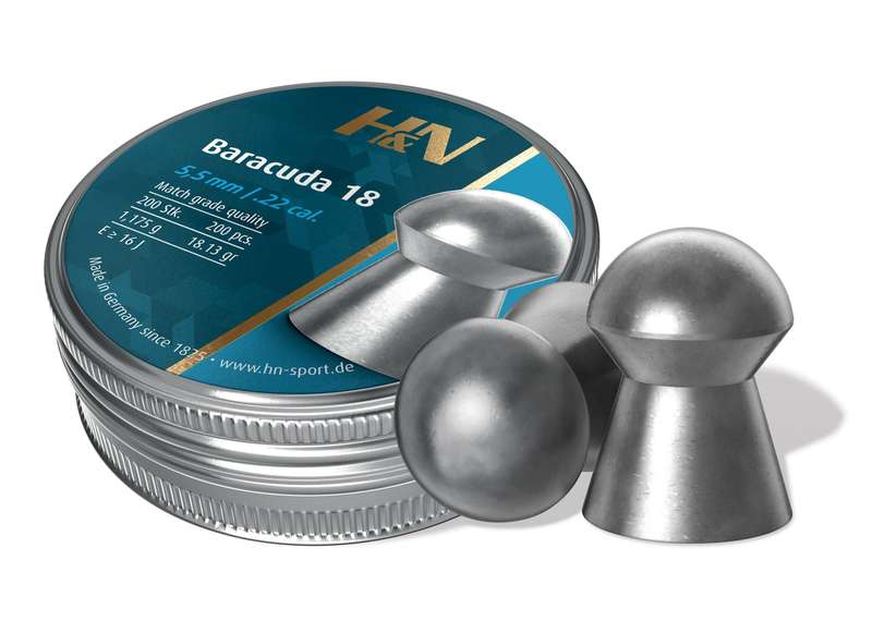 H&N BARACUDA 18 .22 CAL, 18.13GR - 200's