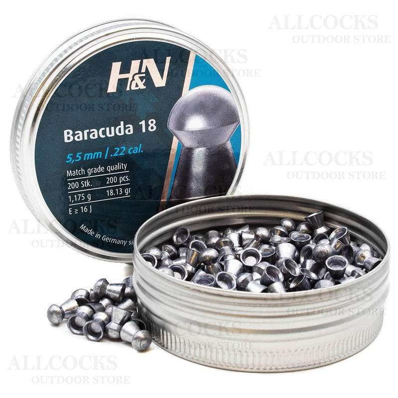 H&N BARACUDA 18 .22 CAL, 18.13GR - 200's