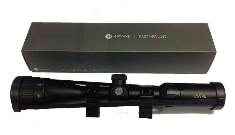HAWKE FAST MOUNT 3-9X40 AO MILDOT - 11323