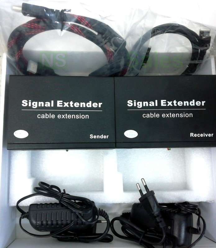 HDMI EXTENDER KIT CAT5E/6 200M