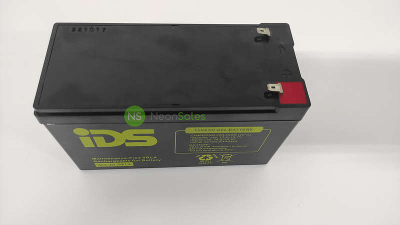 IDS 12V 8AH RECHARGEABLE GEL BATTERY