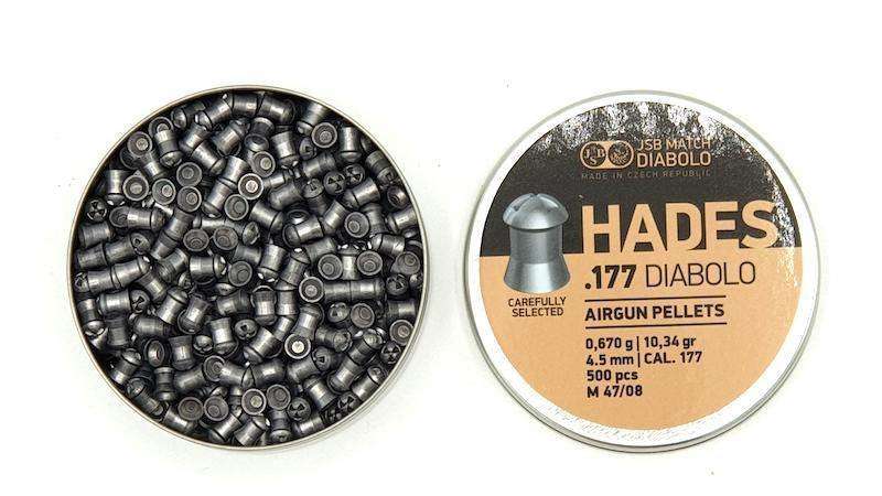 JSB 4.5MM HADES DIABOLO 10.34GR - 500'S
