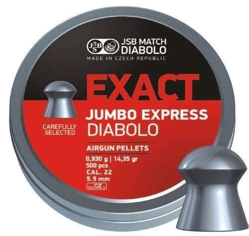 JSB 5.52MM EXACT JUMBO EXPRESS 14.35GR- 500's