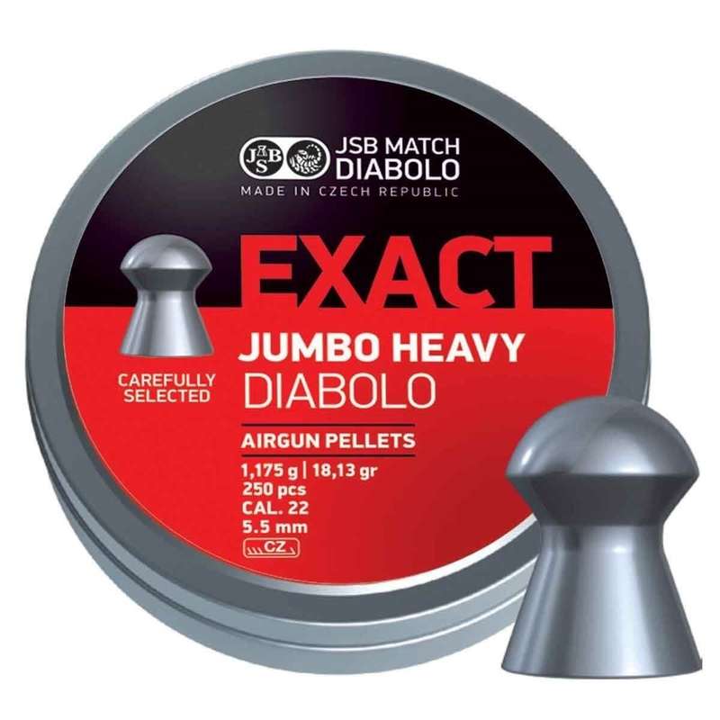 JSB 5.52MM EXACT JUMBO HEAVY 18.13GR- 500'S