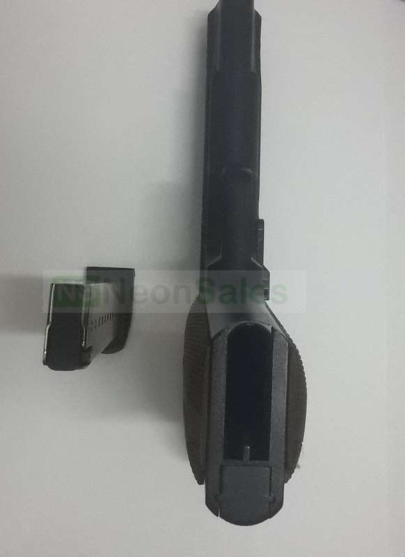 KUZEY 911-T BLANK GUN - ALL BLACK W/ WALNUT GRIPS