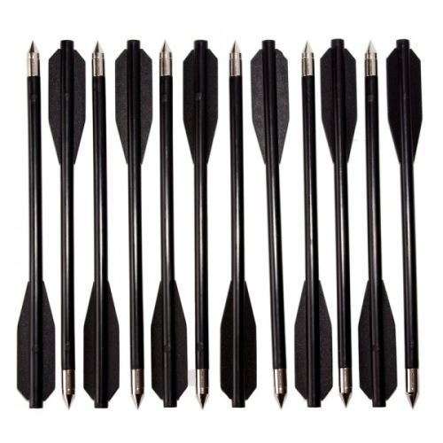 MANKUNG 6.5''PISTOL PLASTIC BOLTS (48 PACK)