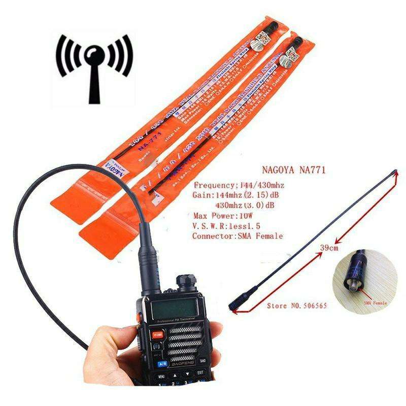 NAGOYA NA-771 VHF/UHF (SMA-FEMALE) AERIAL