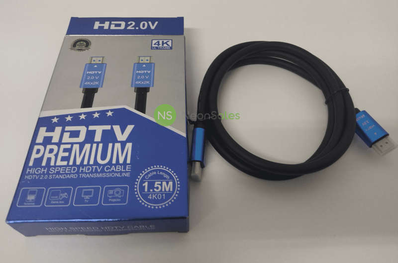 PREMIUM HDMI 4K-60HZ (18 GBPS) CABLE, 4KX2K - 1.5M