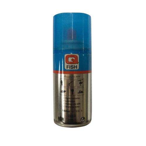 Q-FISH TACKLE GUARD SPRAY CAN - 150ML W/ SPOUT