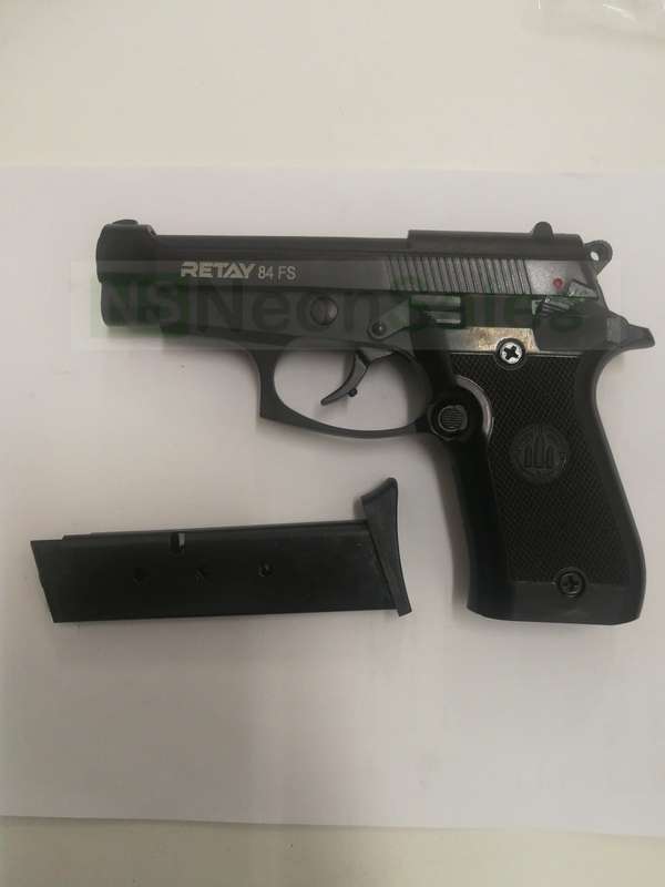 RETAY 84FS BLANK GUN - BLACK