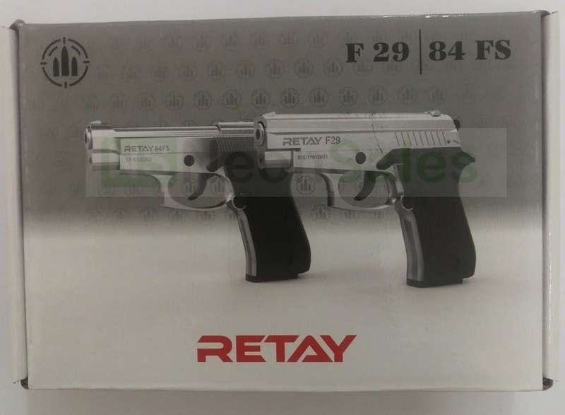 RETAY 84FS BLANK GUN - BLACK