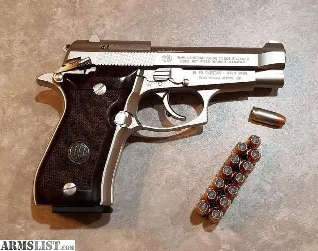 RETAY 84FS BLANK GUN - SHINY CHROME