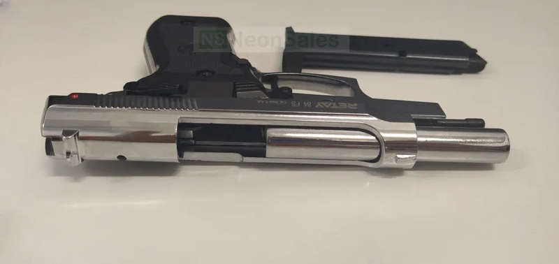 RETAY 84FS BLANK GUN - SHINY CHROME
