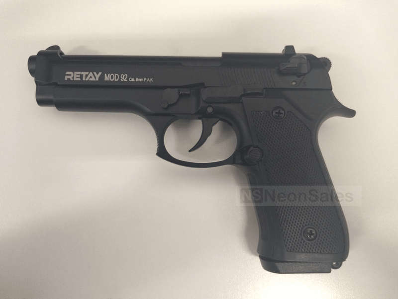 RETAY MOD 92 BLANK GUN - BLACK
