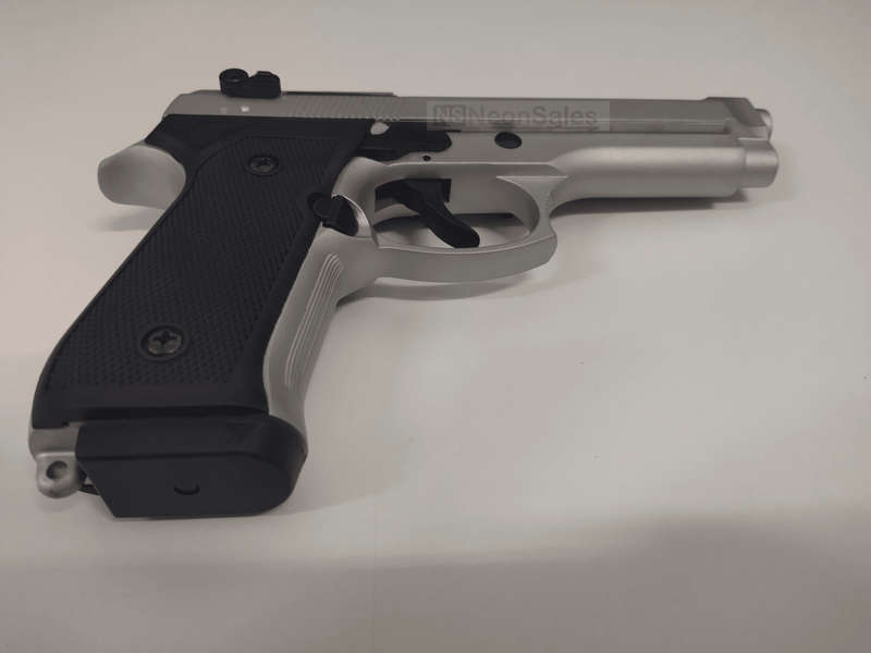RETAY MOD 92 BLANK GUN - MATTE CHROME
