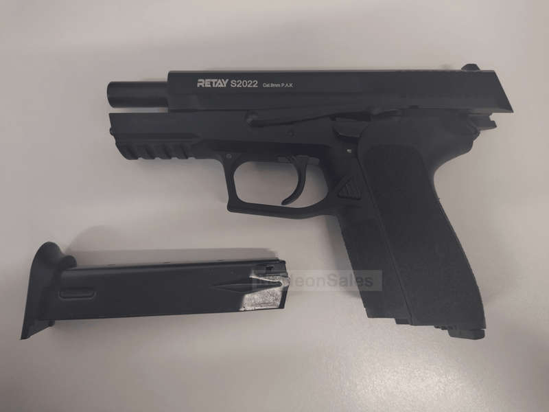 RETAY S2022 BLANK GUN - BLACK
