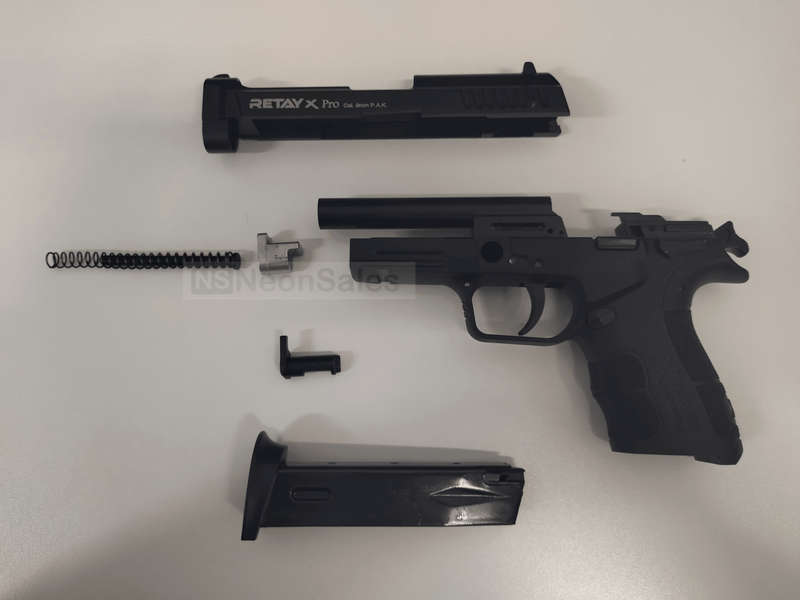 RETAY XPRO BLANK GUN - BLACK