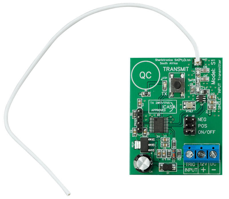 SHERLO 403MHZ 1 CHANNEL FIXED TRANSMITTER