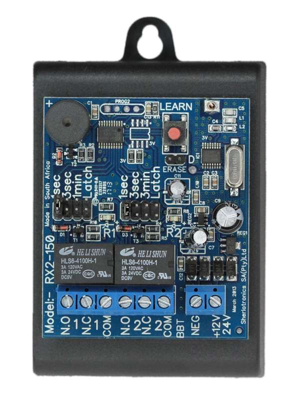 SHERLO 403MHZ RECEIVER - 2 CHANNEL 150M