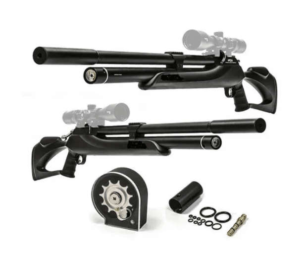 SNOWPEAK M25 REGULATED PCP RIFLE .22