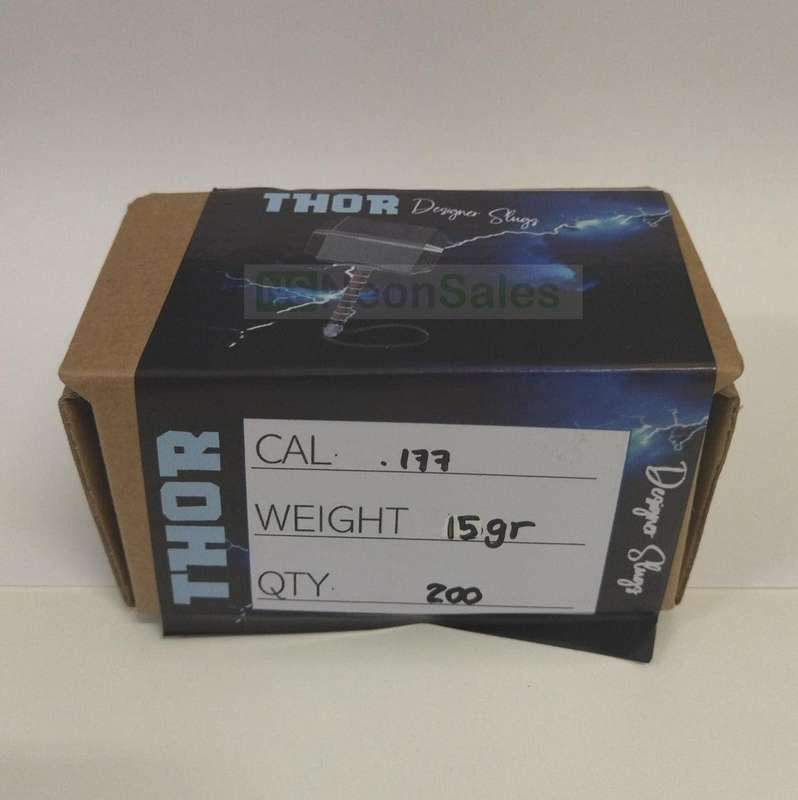 THOR DESIGNER SLUGS 15GR .177 200'S
