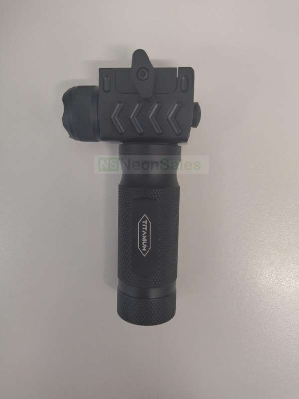TITANIUM TF25 IPX4 PICATINNY FOREGRIP W/ TORCH