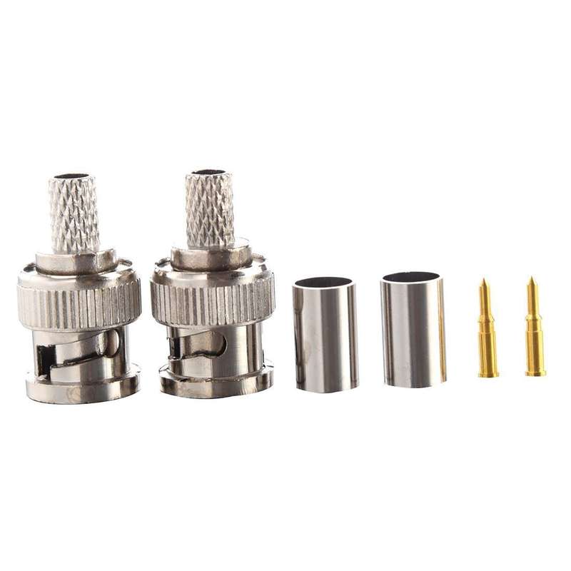 UNBRANDED BNC CRIMP -2'S