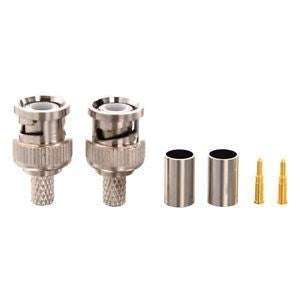 UNBRANDED BNC CRIMP -2'S