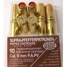 WADIE PEPPER CARTRIDGE FOR BLANK GUNS - 10's