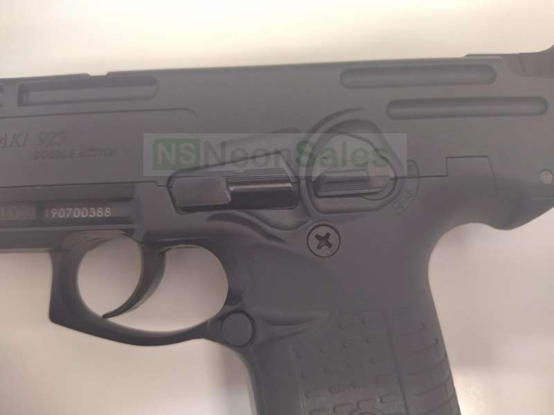 ZORAKI MOD 925T BLANK GUN W/ EXTENDED MAG. - BLACK