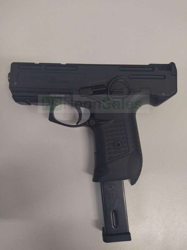 ZORAKI MOD 925T BLANK GUN W/ EXTENDED MAG. - BLACK