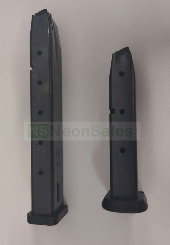 ZORAKI MOD 925T BLANK GUN W/ EXTENDED MAG. - BLACK