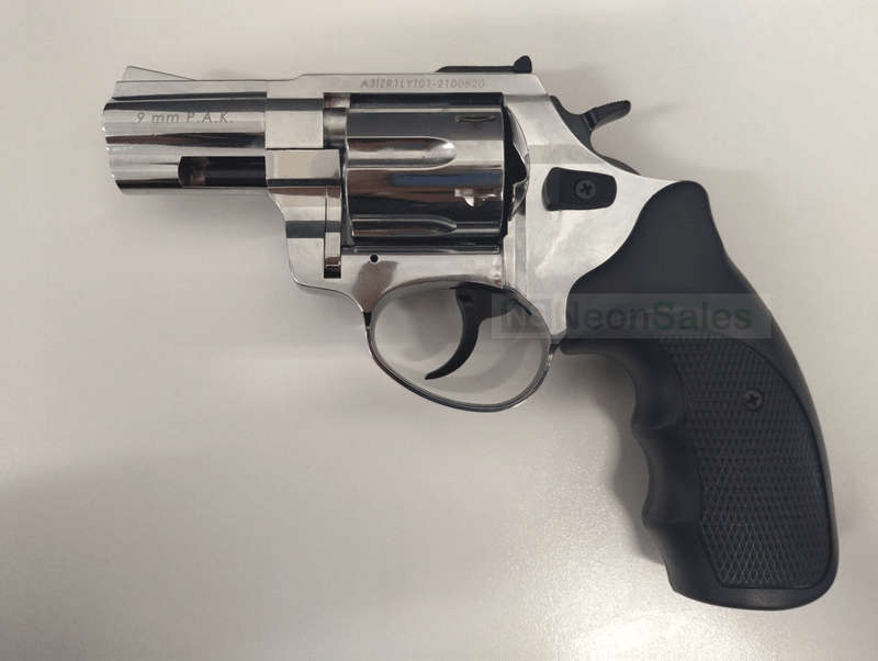 ZORAKI TD BLANK REVOLVER 2.5" - SHINY CHROME