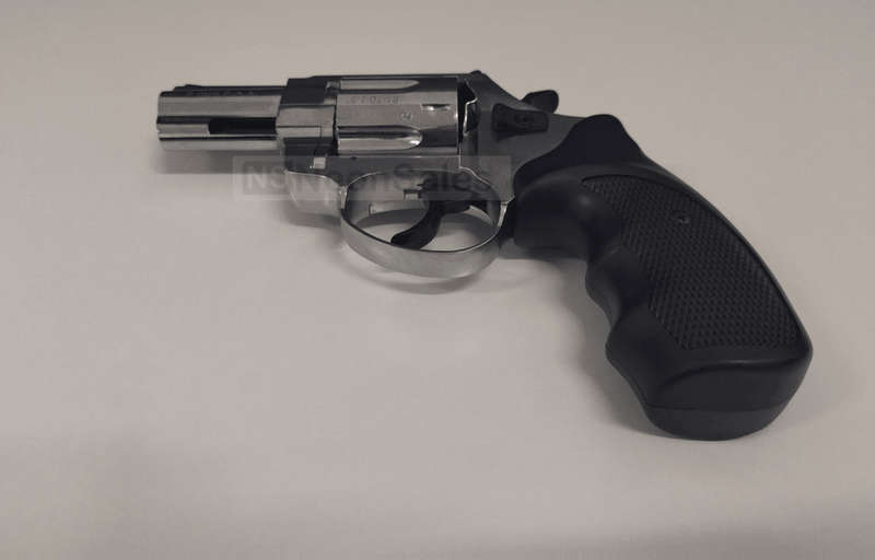 ZORAKI TD BLANK REVOLVER 2.5" - SHINY CHROME