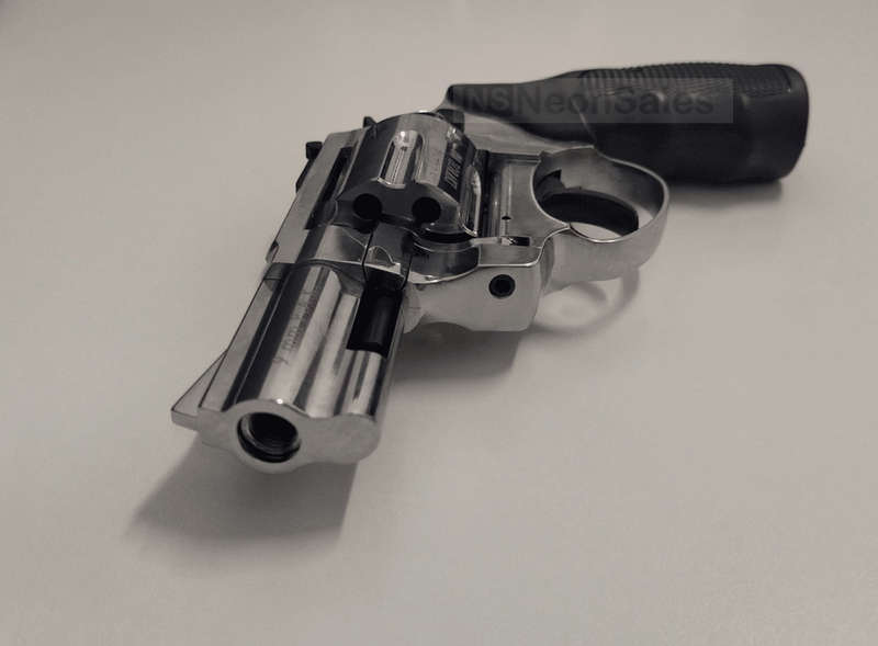 ZORAKI TD BLANK REVOLVER 2.5" - SHINY CHROME
