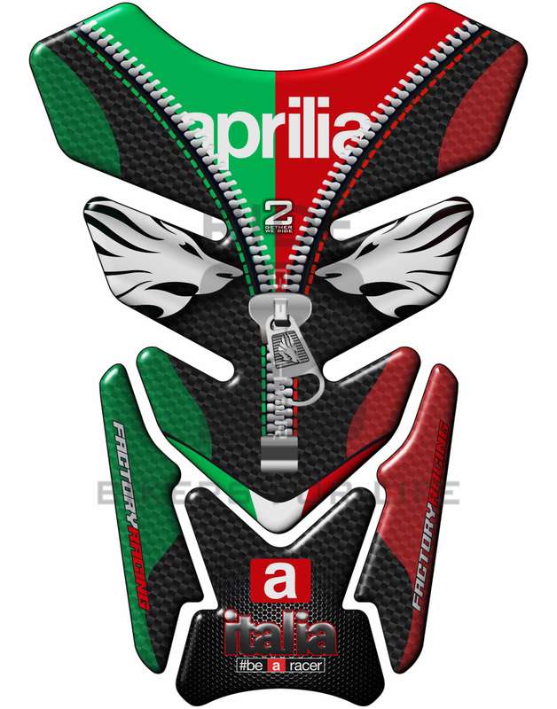 Motor Bike tank Pad -  Aprilia  RSV 1000 - MILLE - RS250 - RSV4 - RSV4R - FALCO. Italia Factory  ...
