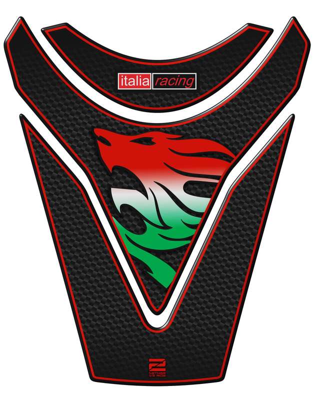 Aprilia Tuona RSV4 Carbon Fibre Black Tank Pad protector .  2009 - 2014