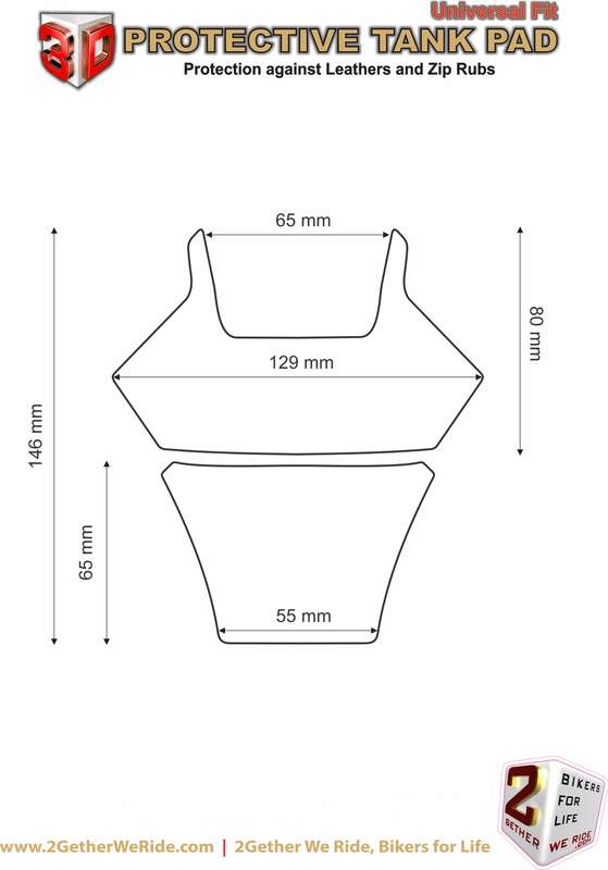 Motor Bike Tank Pad  BMW M 1000 RR Carbon Fibre Black Motor Bike Tank Pad  Protector.  2022 - 2023