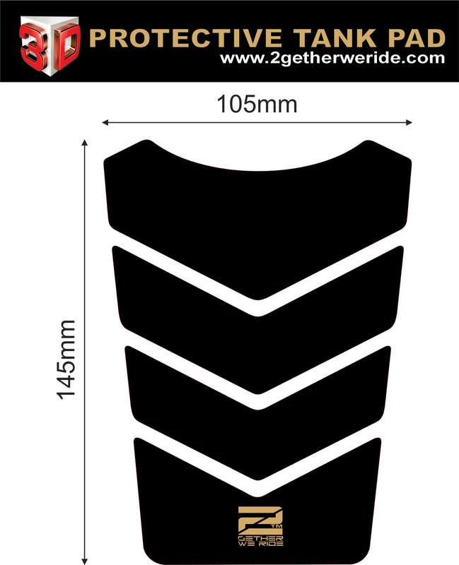 KTM 390 Duke Motor Bike Tank Pad. Carbon Fibre Black and Orange 390 Adventure universal Tank Pad ...