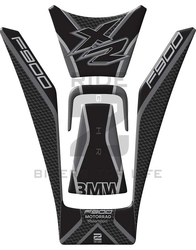 BMW F 900 XR Black  Motor Bike Tank Pad / Protector 2020 - 2023