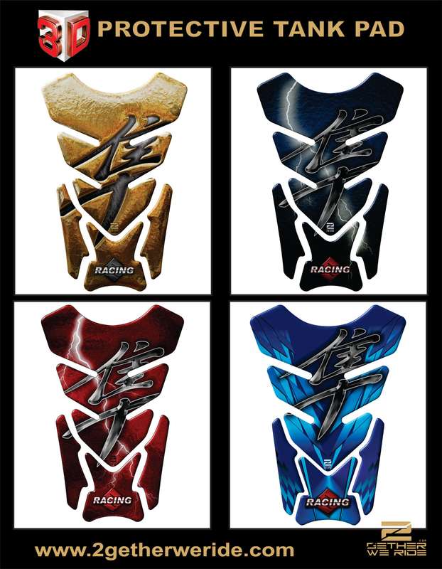 Suzuki Hayabusa Red and Silver Motro Bike Tank Pad Protector. 1999 - 2021. A universal fit Haya B...